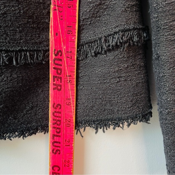 Rebecca Taylor Textured Fringe Tweed Lady Jacket - Picture 10 of 10